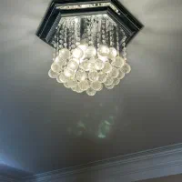 لوستر سقفی سه عدد|لوستر و چراغ آویز|اشتهارد, |دیوار