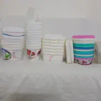 ظروف در دار پلاستیکی محکم و سالم