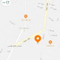 زمین ۱۰در۲۰ حاجی آباد بغل کلانتری جاده ۸متری