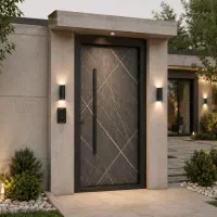درب مدل SPL طرح سنگ ضد سرقت نم اتاقی سرویسی