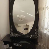 بوفه ـمبل هفت نفره ،آینه وزیرش ،با زیر تلویزیون|مبلمان خانگی و میز عسلی|سقز, |دیوار