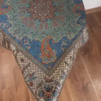 ۱عدد ترمه رومیزی بافت یزد،مربع شکل