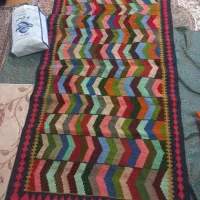 گلیم فرش دست بافت بیجار کاملا نو نو
