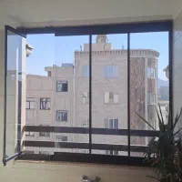 شیشه تاشو بالکنی(شیشه تراس)|خدمات پیشه و مهارت|قم, نخودی|دیوار