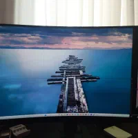 مانیتور viewSonic ۳۲ خمیده (ضربه خورده )
