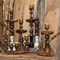 قلیان چوبی قلیون چوبی