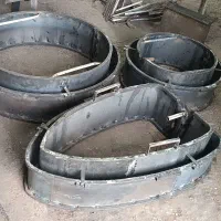 قالب لوله کول رایزر بیضی درب چاه پایه فنس