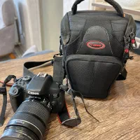 دوربین Canon 750D به همراه لنز 18-135mm برای فروش|دوربین عکاسی و فیلمبرداری|تهران, باغ فیض|دیوار