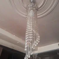 لوستر کریستالی تک شاخه