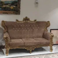 مبلمان ۸نفره سلطنتی نو|مبلمان خانگی و میز عسلی|تنکابن, |دیوار