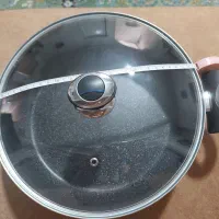 ماهی تابه دو دسته زرساب سایز ۲۸ و کاملا نو