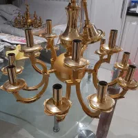 لوستر برونز|لوستر و چراغ آویز|مشهد, شهرآرا|دیوار