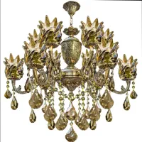 لوستر ۱۰ شعله تمام برنز ۴ قسط ۲ میلیون|لوستر و چراغ آویز|اراک, |دیوار