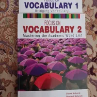 کتاب انگلیسی مخصوص کنکور زبان Focus on vocab1&2