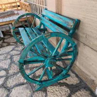 نیمکت چوبی فانتزی