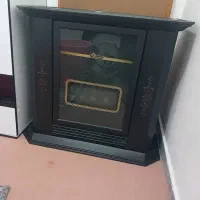 بخاری گازی طرح شومینه|بخاری، هیتر، شومینه|آبدانان, |دیوار