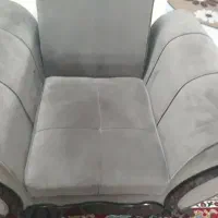 مبل چهار نفر با اسفنجی سفت وتمیز|مبلمان خانگی و میز عسلی|بابل, |دیوار