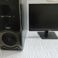 کیس خانگی و مانیتور LG|رایانه رومیزی|بجنورد, |دیوار