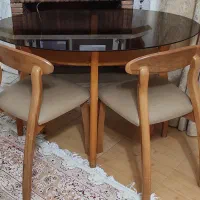 میز نهارخوری 4نفره|میز و صندلی غذاخوری|گرگان, |دیوار