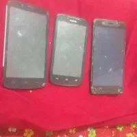 گوشی شکسته سوخته