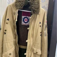 کاپشن superdry ژاپن کت تک ترک نو کت و شلوار.لباس