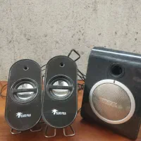 دو ست اسپیکر کامپیوتر|قطعات و لوازم جانبی رایانه|ساری, |دیوار