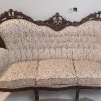 مبلمان ۹ نفره استیل بسیار تمیز|مبلمان خانگی و میز عسلی|اصفهان, جاوان|دیوار