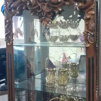 بوفه سلطنتی چوبی شیک|بوفه، ویترین، کنسول|شیراز, لاله|دیوار