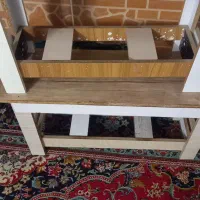 نیمکت چوبی کم کار محکم چوب ام دی اف