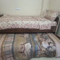 تخت دو طبقه کشویی|تخت و سرویس خواب|همدان, |دیوار