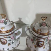 قندان و گلدان گل برجسته
