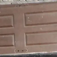 درب چوبی همراه با چارچوب