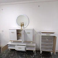 ست آینه کنسول میزtv وجاکفشی|بوفه، ویترین، کنسول|زنجان, |دیوار