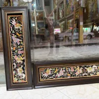 تابلوفرش شکارگاه تمام ابریشم