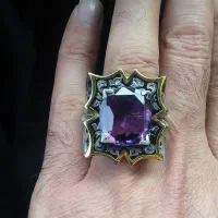 انگشتر یاقوت و اوپال|جواهرات|کرج, اسلامآباد|دیوار