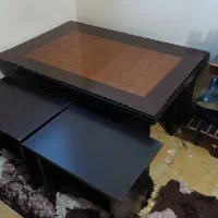 میز غذاخوری و میزعسلی مبلمان