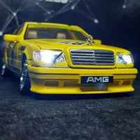 ماکت بنز w 140 اتاق تانک زرد سایز بزرگ‌فلزی|اسباب‌‌بازی|تهران, چیتگر جنوبی|دیوار