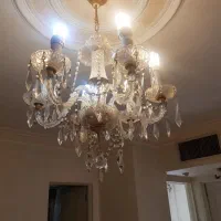 ۳ عدد لوستر کریستالی