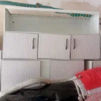 کابینت بدنه فلز درب ام دی اف شرکتی|آب‌چکان و نظم‌دهنده ظروف|دورود, |دیوار