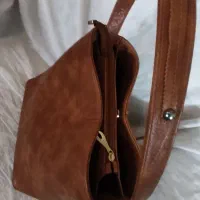 کیف چرم مصنوعی نو رنگ عسلی|کیف، کفش، کمربند|تهران, کیانشهر|دیوار