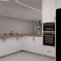 کابینت نئوکلاسیک سفید با ضمانت