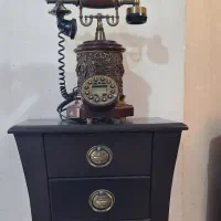 میز تلفن همراه با تلفن سنتی|میز تلفن|گرگان, |دیوار