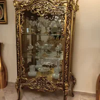 بوفه و کنسول تمام منبت ورق طلا نونو