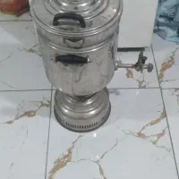 سماور بزرگ برنجی|سماور، چای‌ساز، قهوه‌ساز|اقبالیه, |دیوار