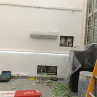 لوله کشی تو کار برای کولر دو تیکه لوله مسی|خدمات پیشه و مهارت|یزد, |دیوار