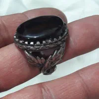 انگشترزیبای عقیق شفت العبد یمنی رکاب پرعقابی|جواهرات|کرج, شهرک بنفشه|دیوار