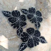 اپلیکه جواهر دوزی شده