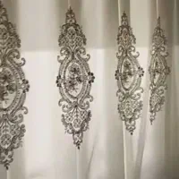 پرده فلت با استر پلیسه زیر در حد نو عرض ۶ متر|پرده، رانر، رومیزی|مشهد, رضاشهر|دیوار