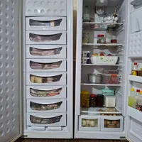 فروش یخچال فریزر دو قلو بدون برفک الکترواستیل|یخچال و فریزر|شاهین‌شهر, خانه کارگر|دیوار