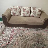 مبل میز تلویزیون و اینه دراور